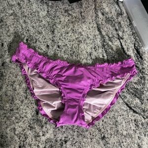 Victoria’s Secret rufffle cheeky bikini bottom